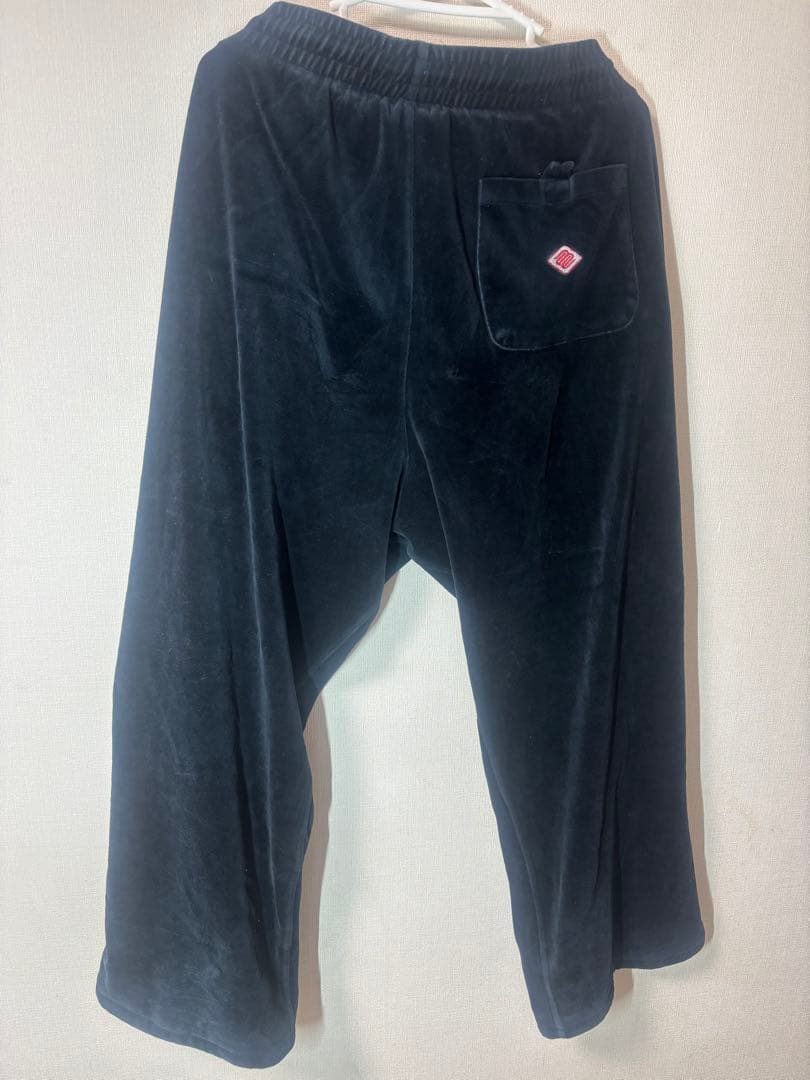 MECCA JEANS ベロアパンツ ブラック