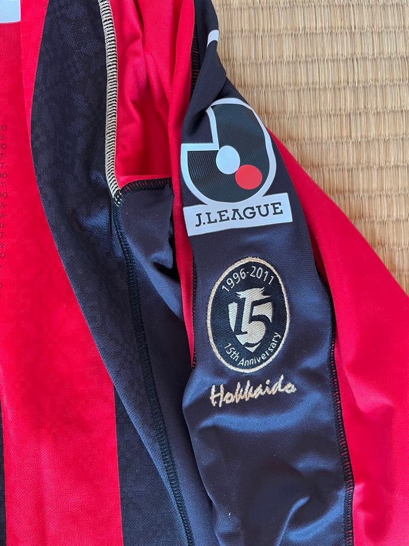 北海道コンサドーレ札幌 2011年 内村圭宏 実着用ユニフォーム 長袖 15周年