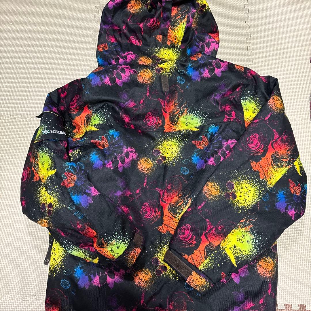 【美品】ICEPARDAL スノボウェアー　7号　グローブ、インナー付き