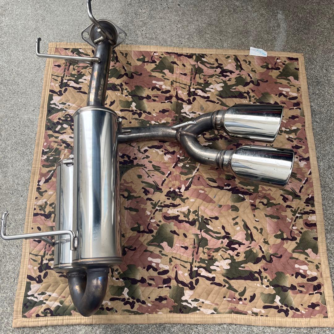 ハイエースナローガソリンサイド出しマフラー