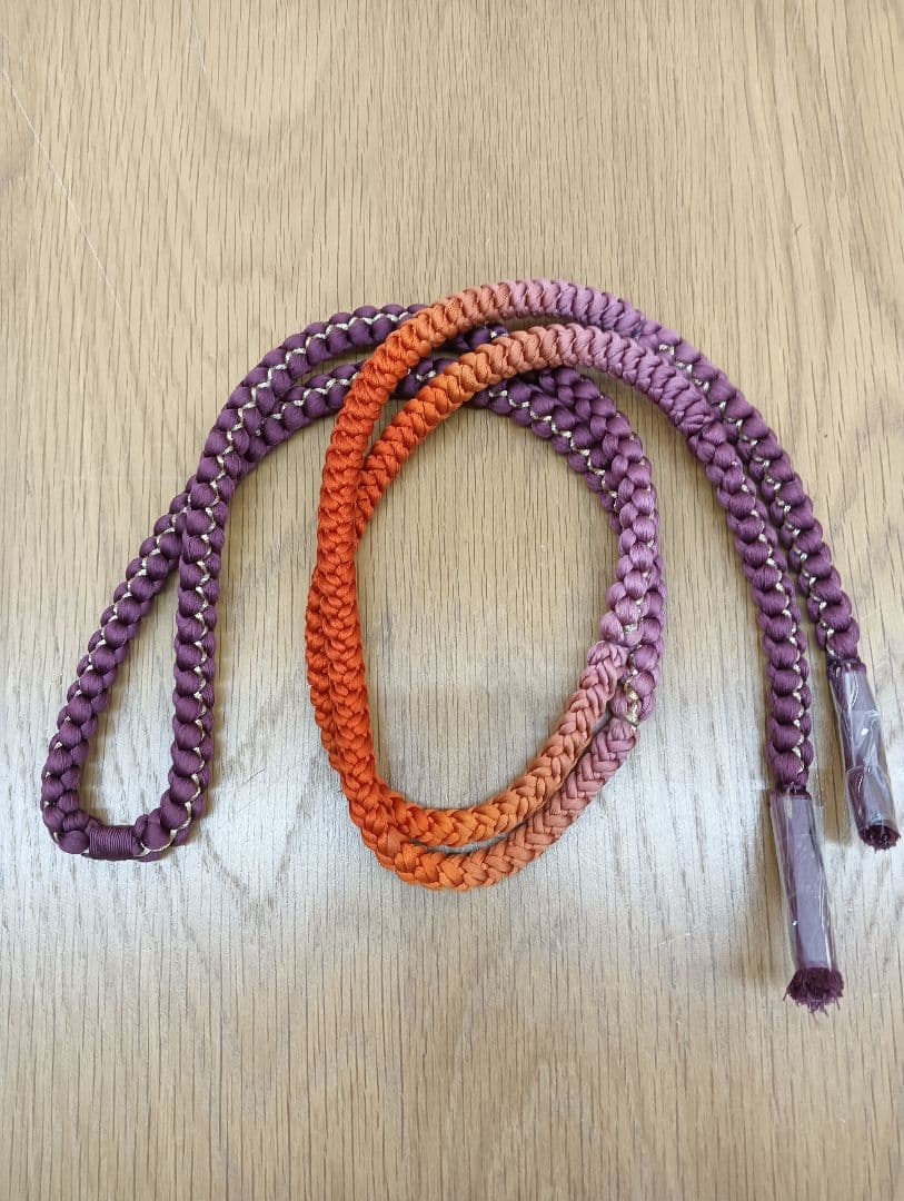 ナ3【1】◆美品◆正絹◆紅型・花鳥柄振袖 ＆六通袋帯＆帯締めセット◆レトロ