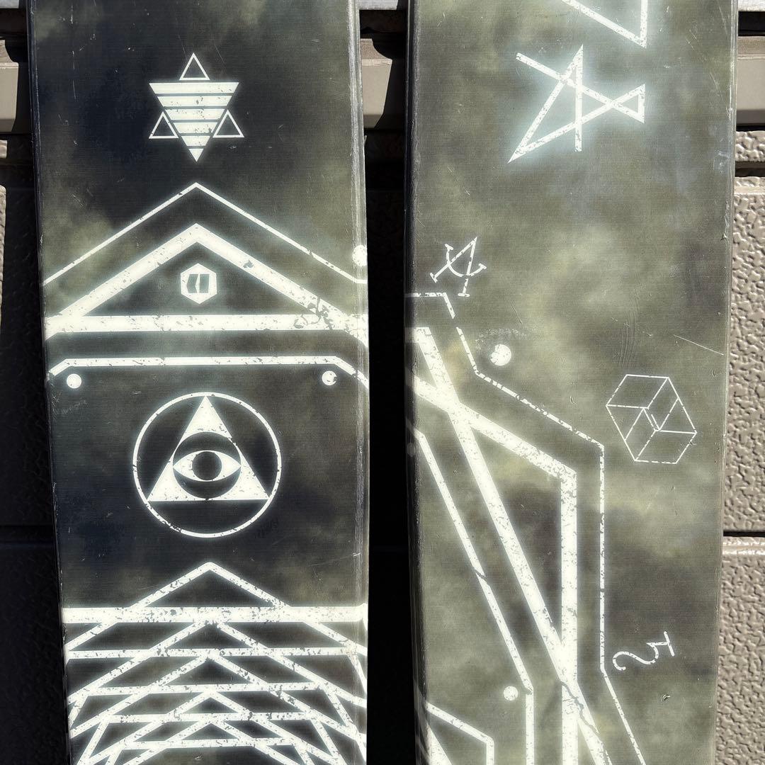 ARMADA BUBBA 188cm 132mm ツアービンディング