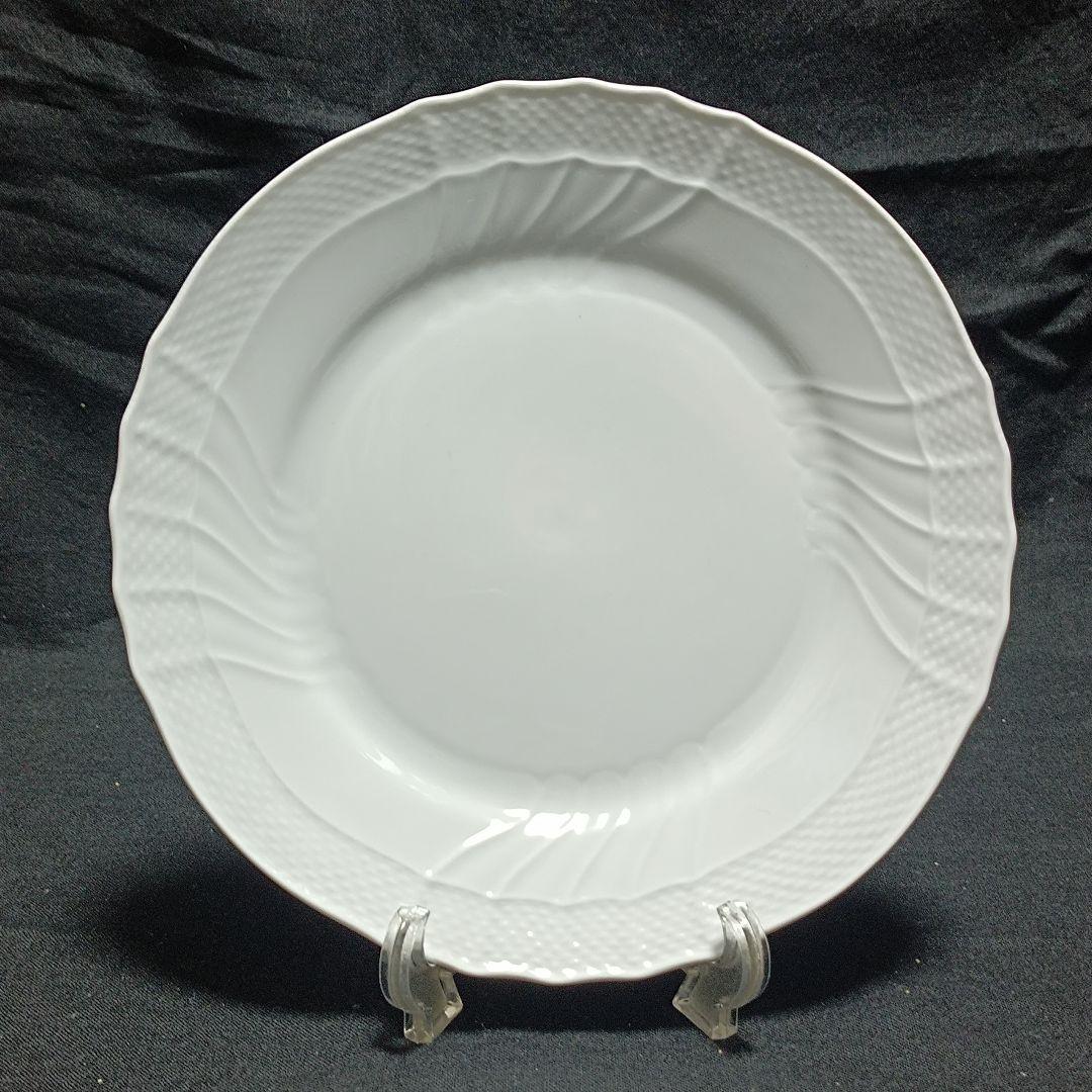 リチャードジノリ　ベッキオホワイト　パスタ皿　プレート４枚　約24.5cm