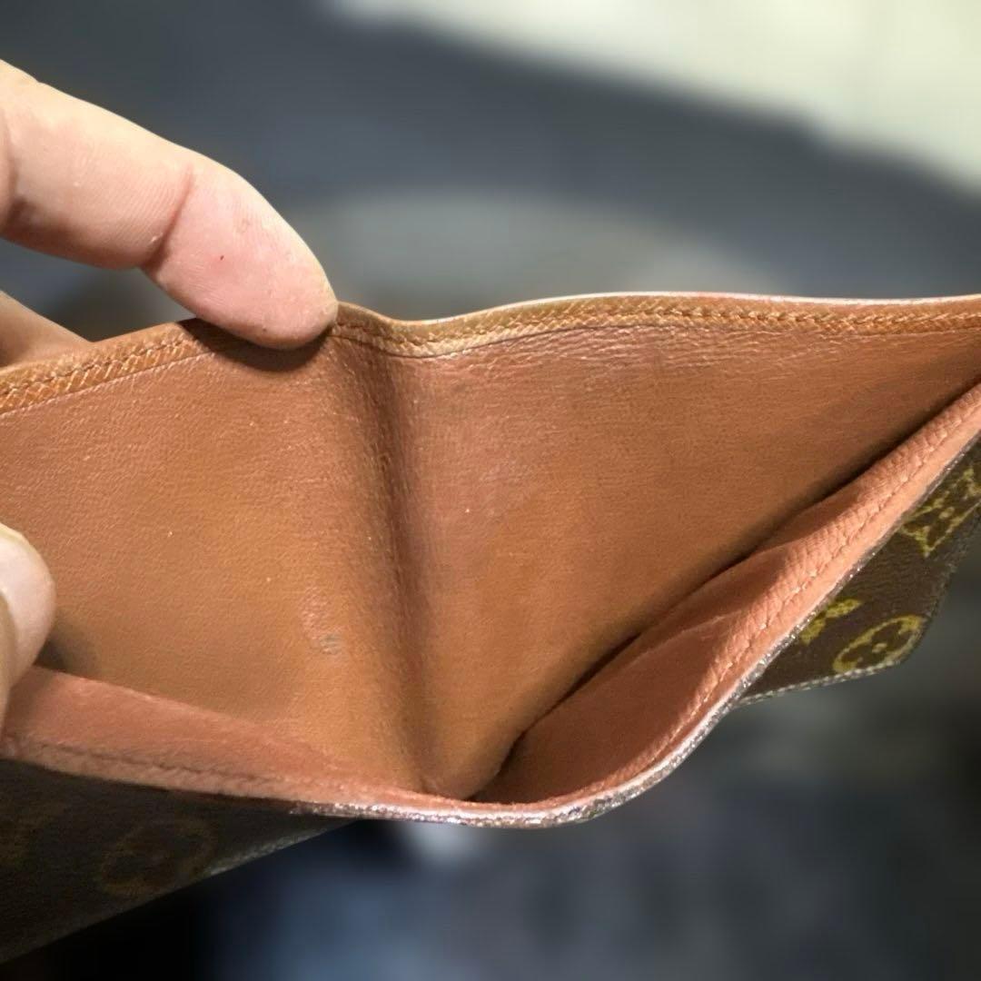 11☆優良品☆ モノグラム♪マルコ☆2つ折り財布★ポケットあり