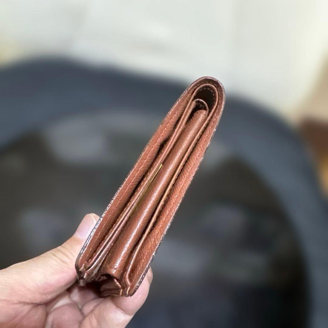 11☆優良品☆ モノグラム♪マルコ☆2つ折り財布★ポケットあり