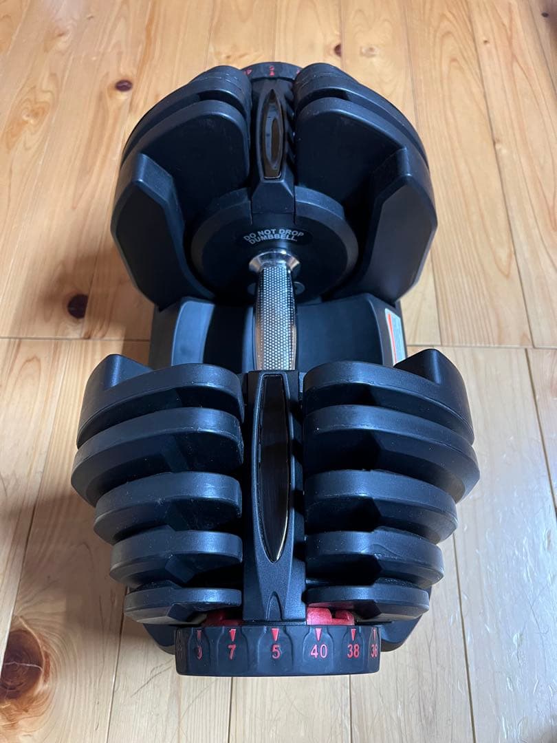 可変式ダンベル 5〜40kg 17段階 1set ①