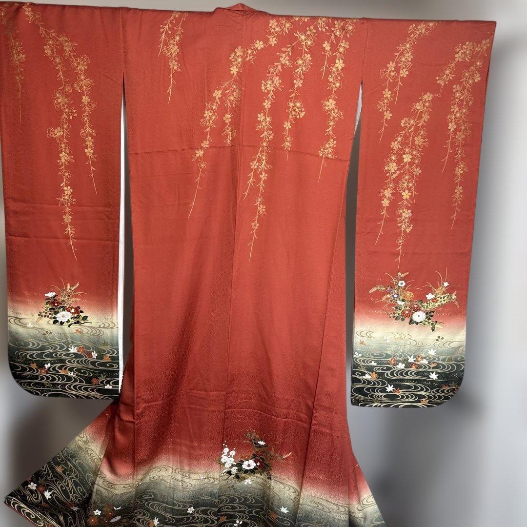 振袖 着物超美品ビンテージFurisode kimonos