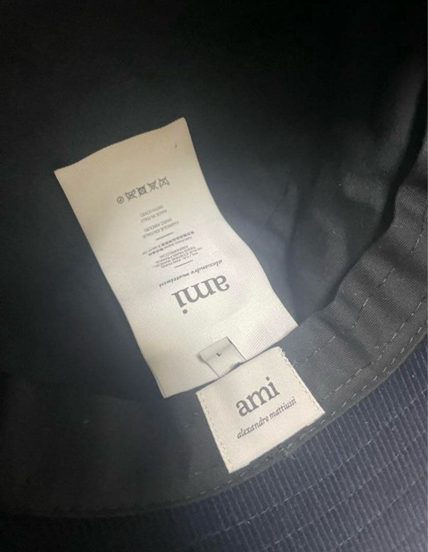 AMI Parisコーデュロイ バケットハット アミパリス