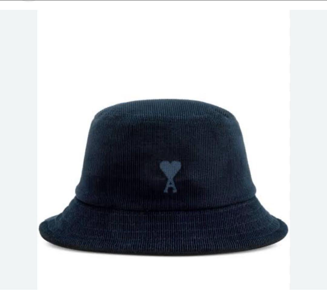 AMI Parisコーデュロイ バケットハット アミパリス