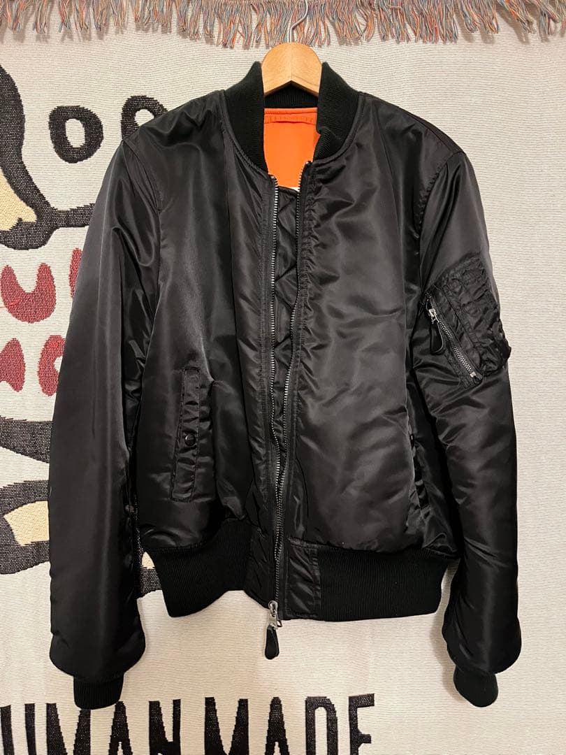 WIND AND SEA リバーシブル MA-1ジャケット