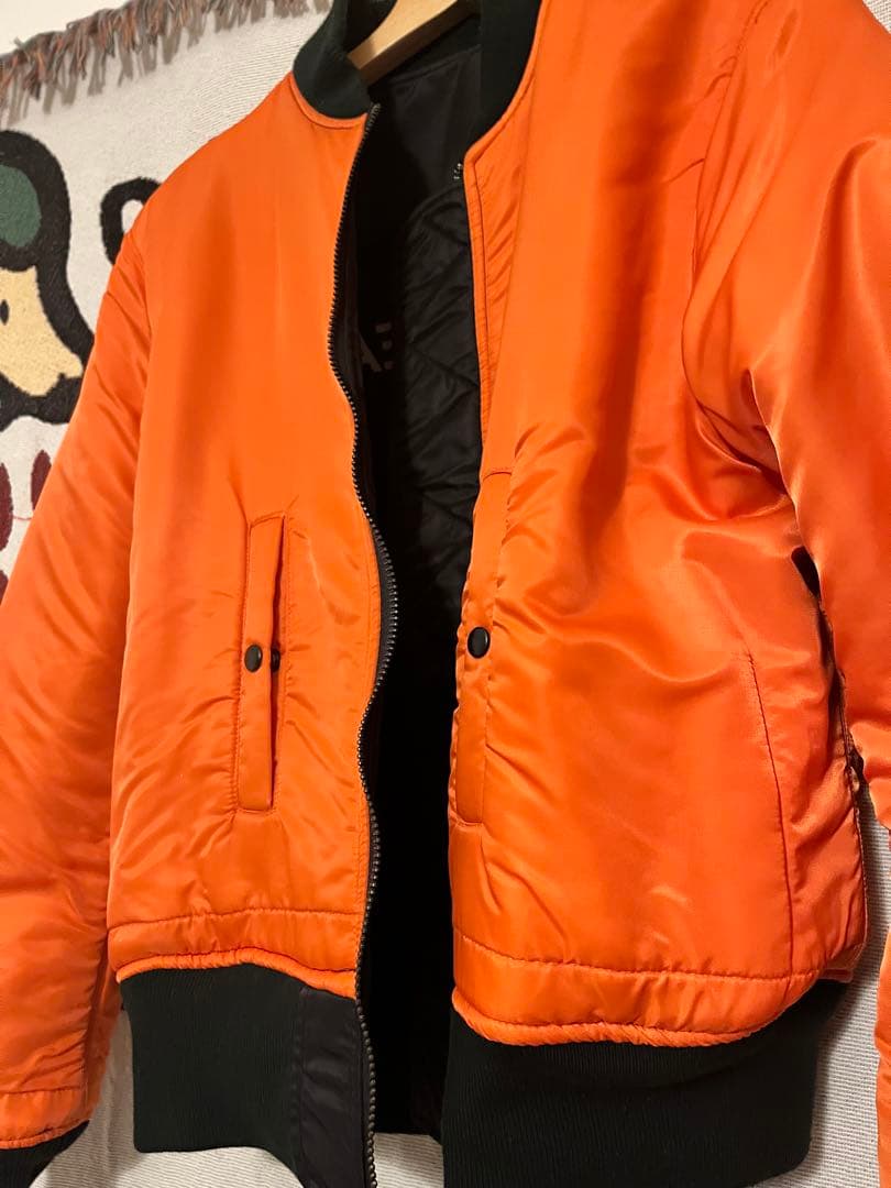 WIND AND SEA リバーシブル MA-1ジャケット