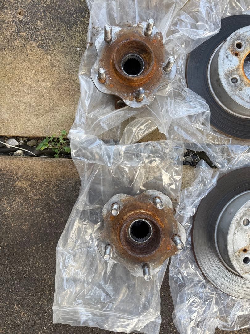 s15 ハブ ローター リア左右セット 180sx s14 s15 シルビア