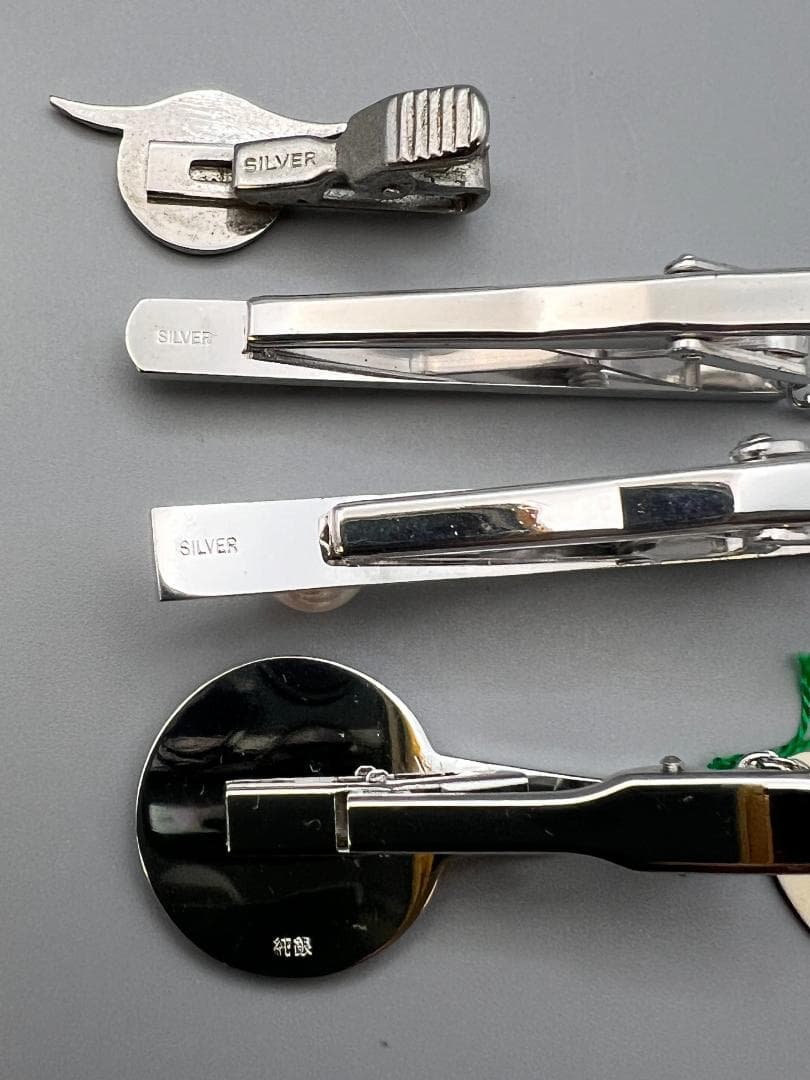 純銀925　SILVER刻印　ネクタイピン　カフス　ピアス　纏め売り　約105g