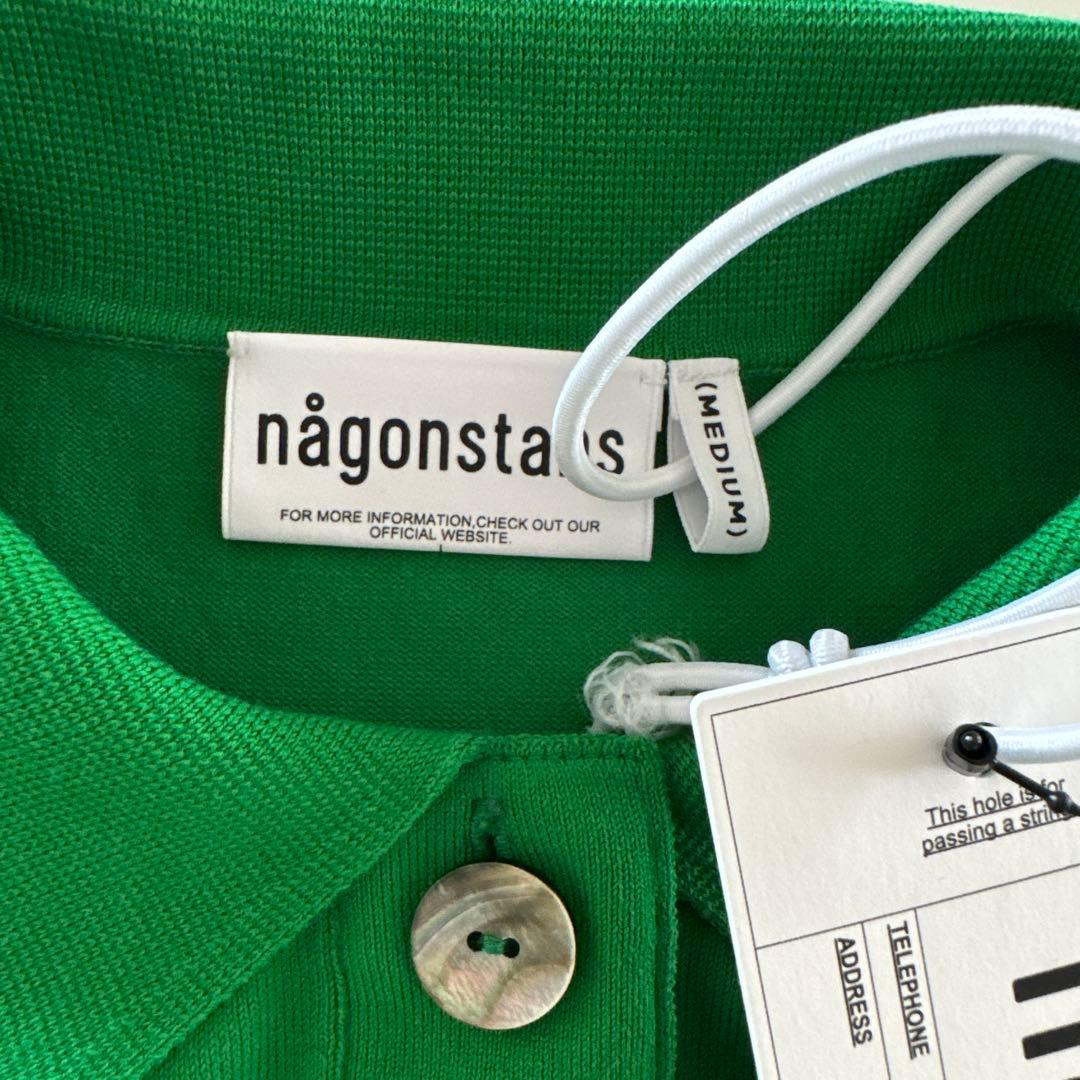 【新品タグ付き】någonstans knit polo pullover