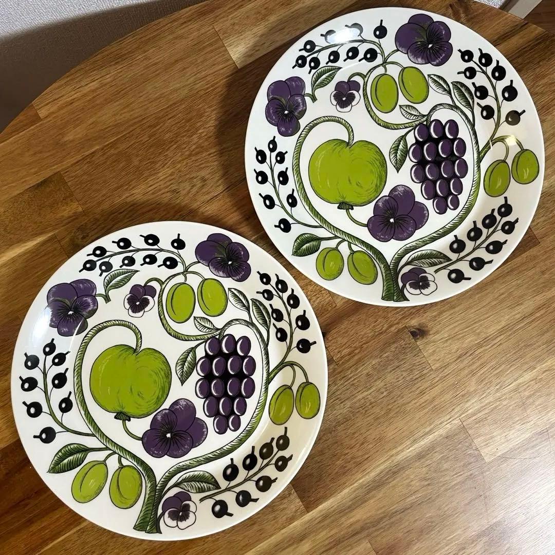 【美品】ARABIA Paratiisi プレート 2枚セット