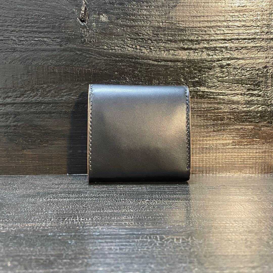 MARYAM ホースバット　ショートトラッカー　三つ折りウォレット　茶芯