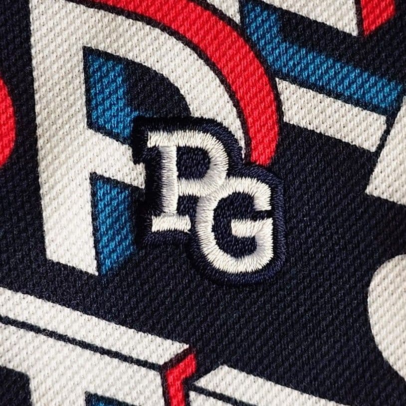 新品/タグ付き パーリーゲイツ 半袖 ポロシャツ 速乾 刺繍ワッペン PGロゴ
