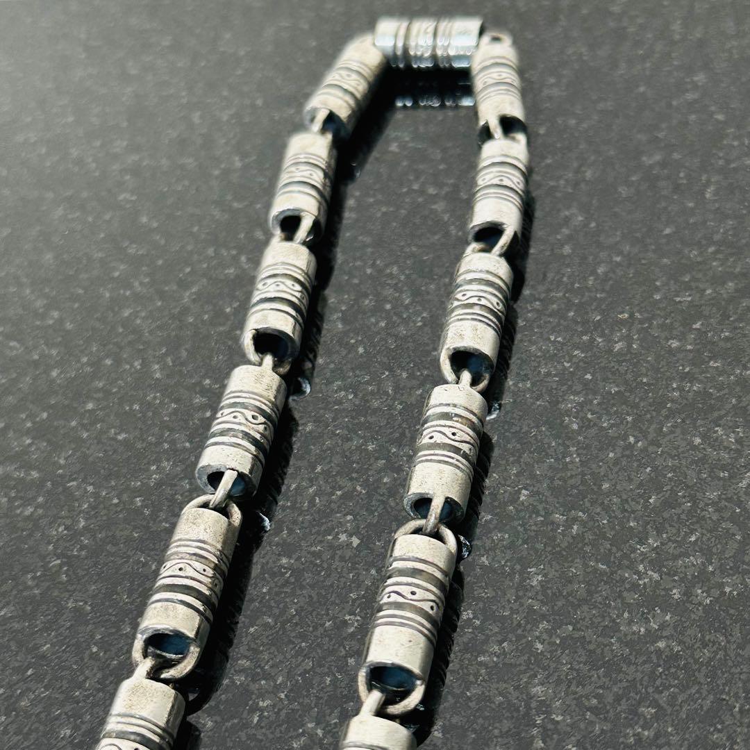 ジャムホームメイド 安全ピンクリップ ローラーウォレットチェーン 純銀 925