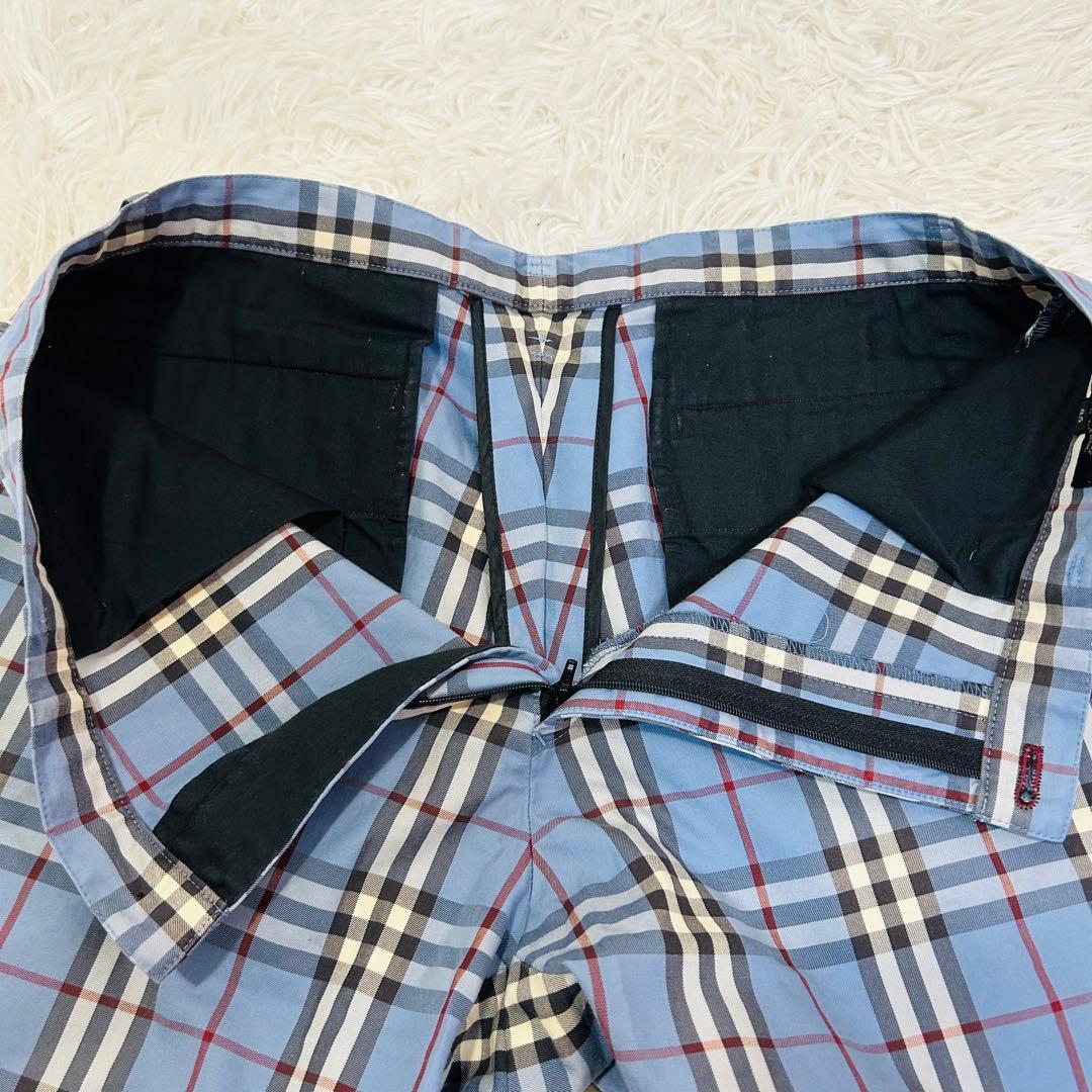 美品！ BURBERRY バーバリー ノバチェック ショートパンツ カーゴ 85