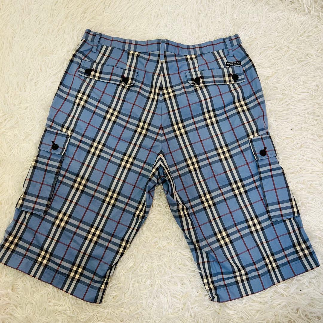 美品！ BURBERRY バーバリー ノバチェック ショートパンツ カーゴ 85