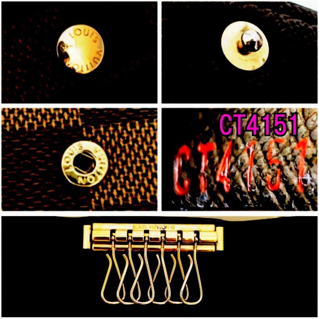 【新品展示品】✨️ルイヴィトン✨️ミュルティクレ6連 キーケースダミエエベヌ