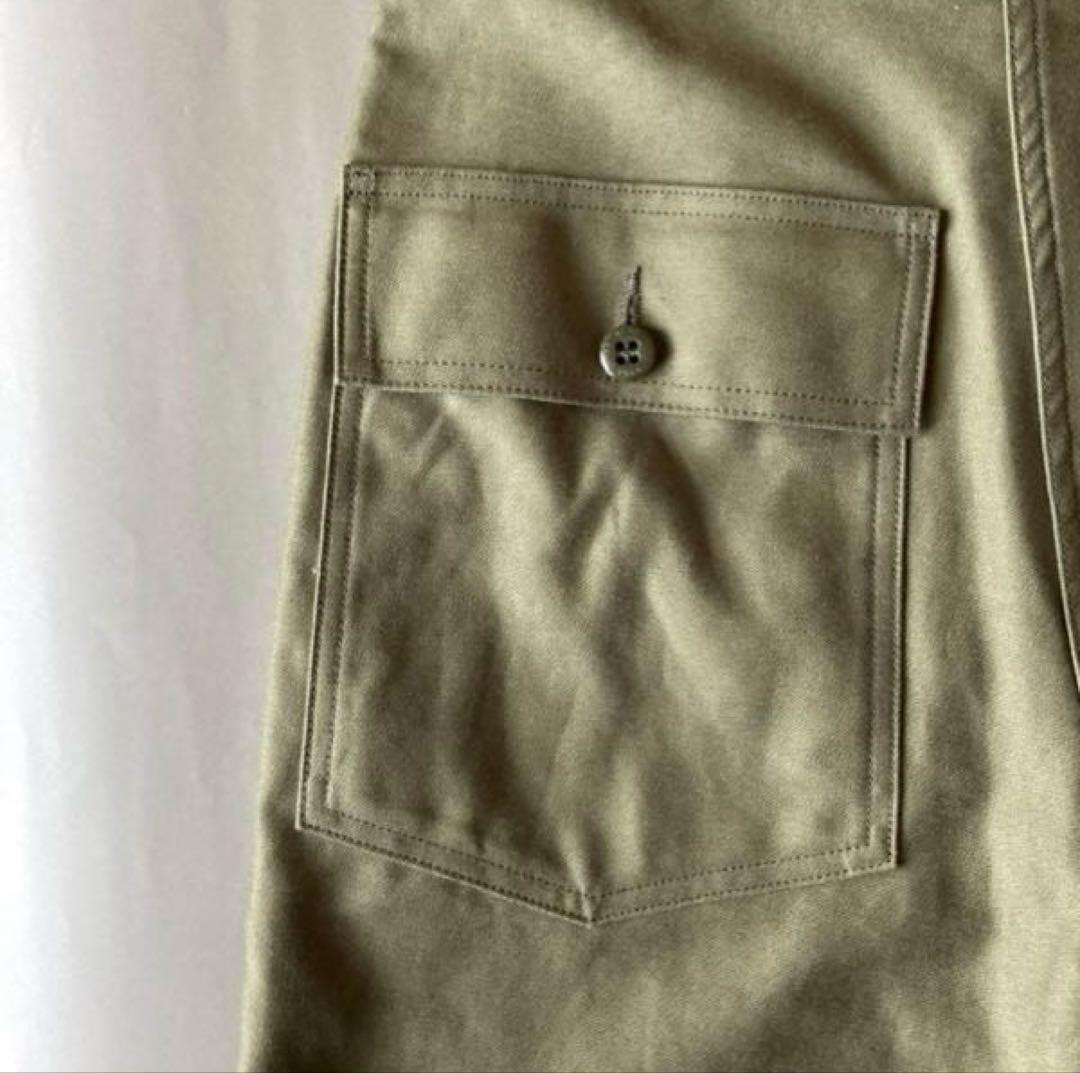 HYKE BACKSATIN BAKERPANTS サイズ：XL