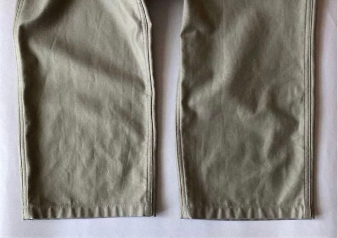 HYKE BACKSATIN BAKERPANTS サイズ：XL