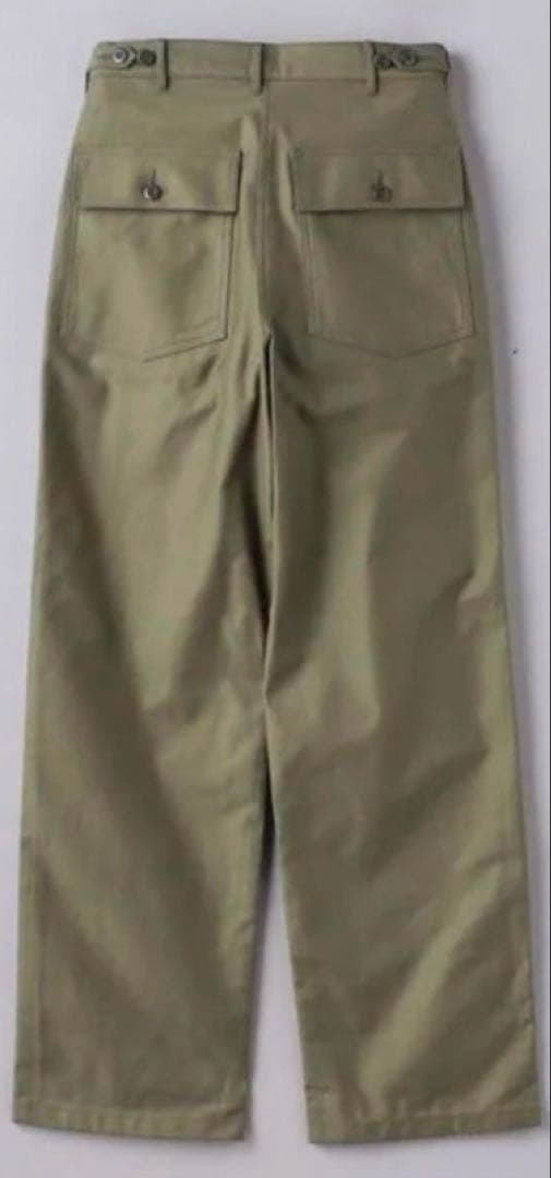 HYKE BACKSATIN BAKERPANTS サイズ：XL