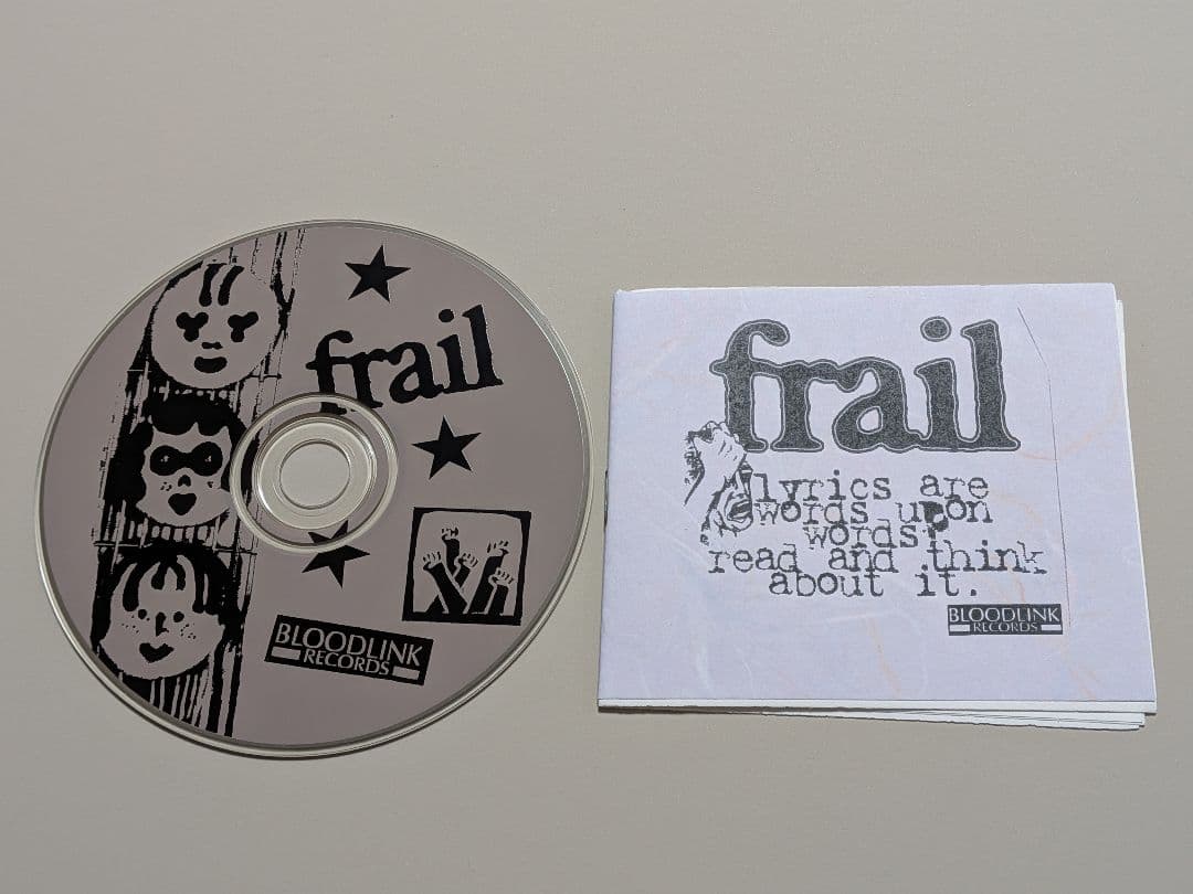 洋楽 frail / make your own noise. (CD)