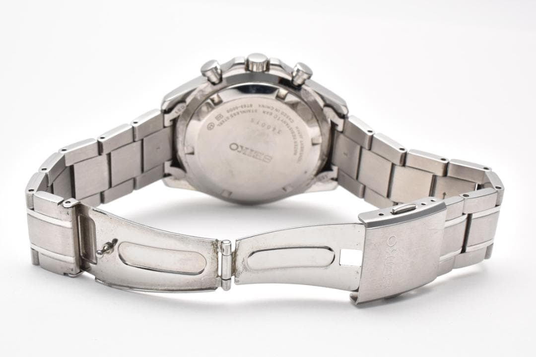 SEIKO クロノグラフ ブラック