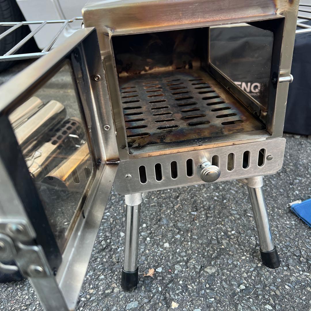 SENQI 薪ストーブ 冬キャンプ アウトドア 煙突カード付