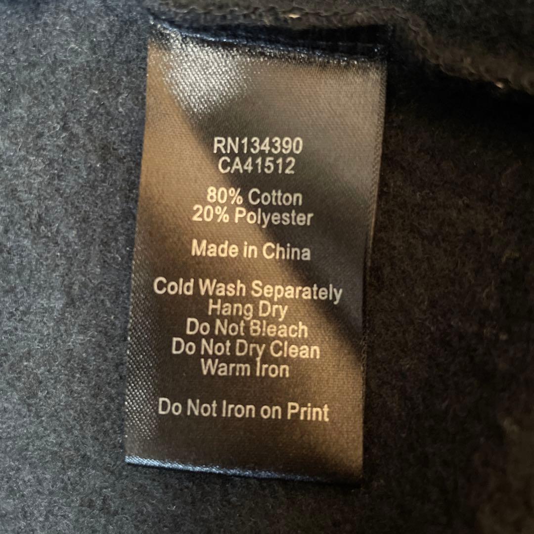 Abbey Dawn 総柄ジップパーカー S ブラック ハートポケット