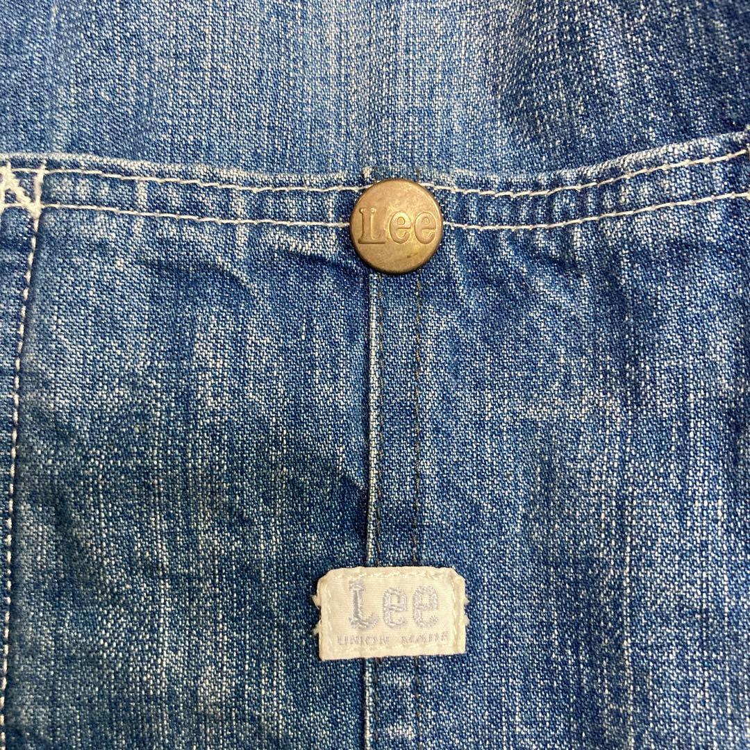 【美品】Lee 91-J 加工 デニムカバーオール ロコジャケット サイズ40