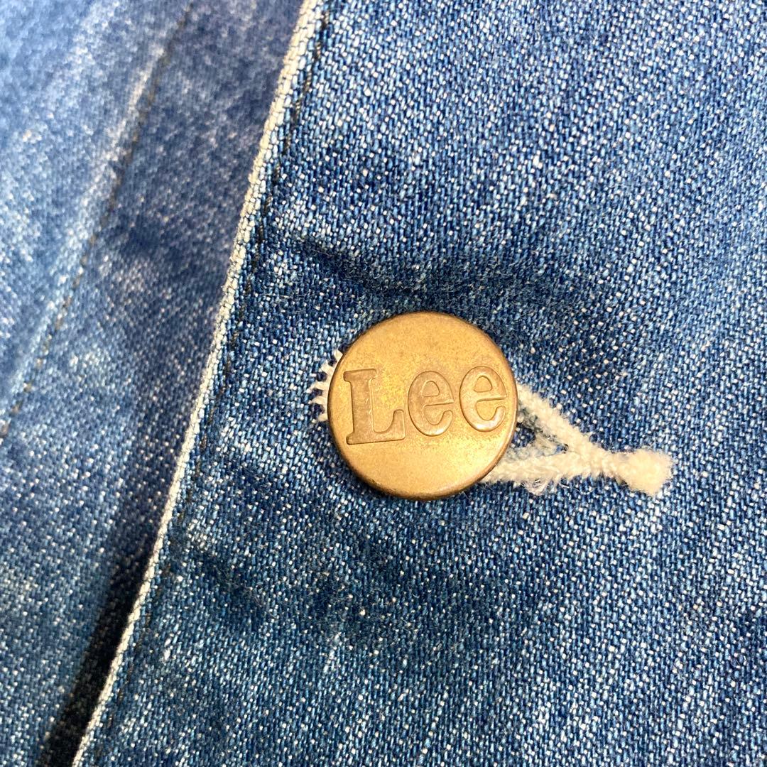 【美品】Lee 91-J 加工 デニムカバーオール ロコジャケット サイズ40