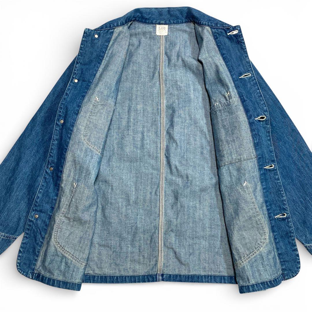 【美品】Lee 91-J 加工 デニムカバーオール ロコジャケット サイズ40