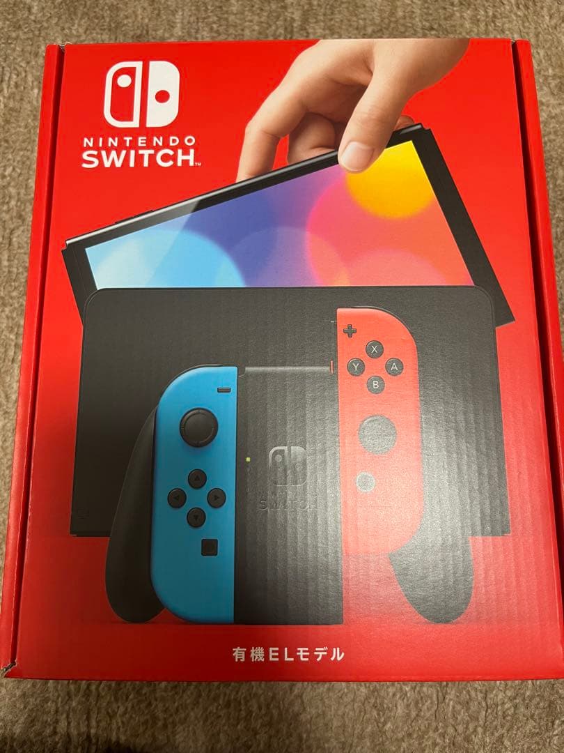 Nintendo Switch 本体 有機EL 青/赤 プライズ品