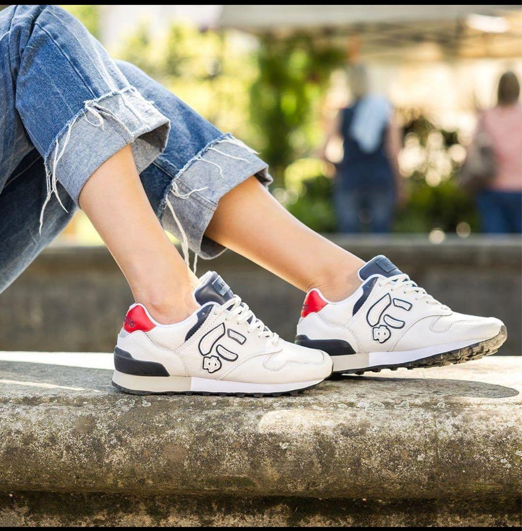 SALE✨サンガッチョ　スニーカー US 4.5 限定トリコロールカラー