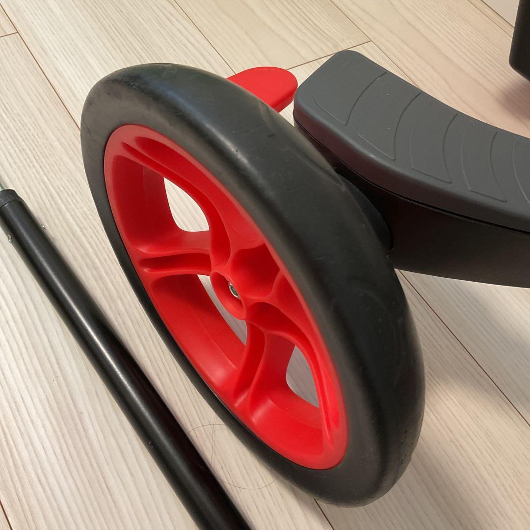 美品　GLOBBERグロッバー エクスプローラー トライク 3in1 レッド　赤