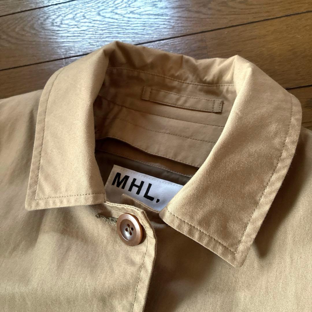 美品★MHL★ダウンライナー付 ステンカラーコート