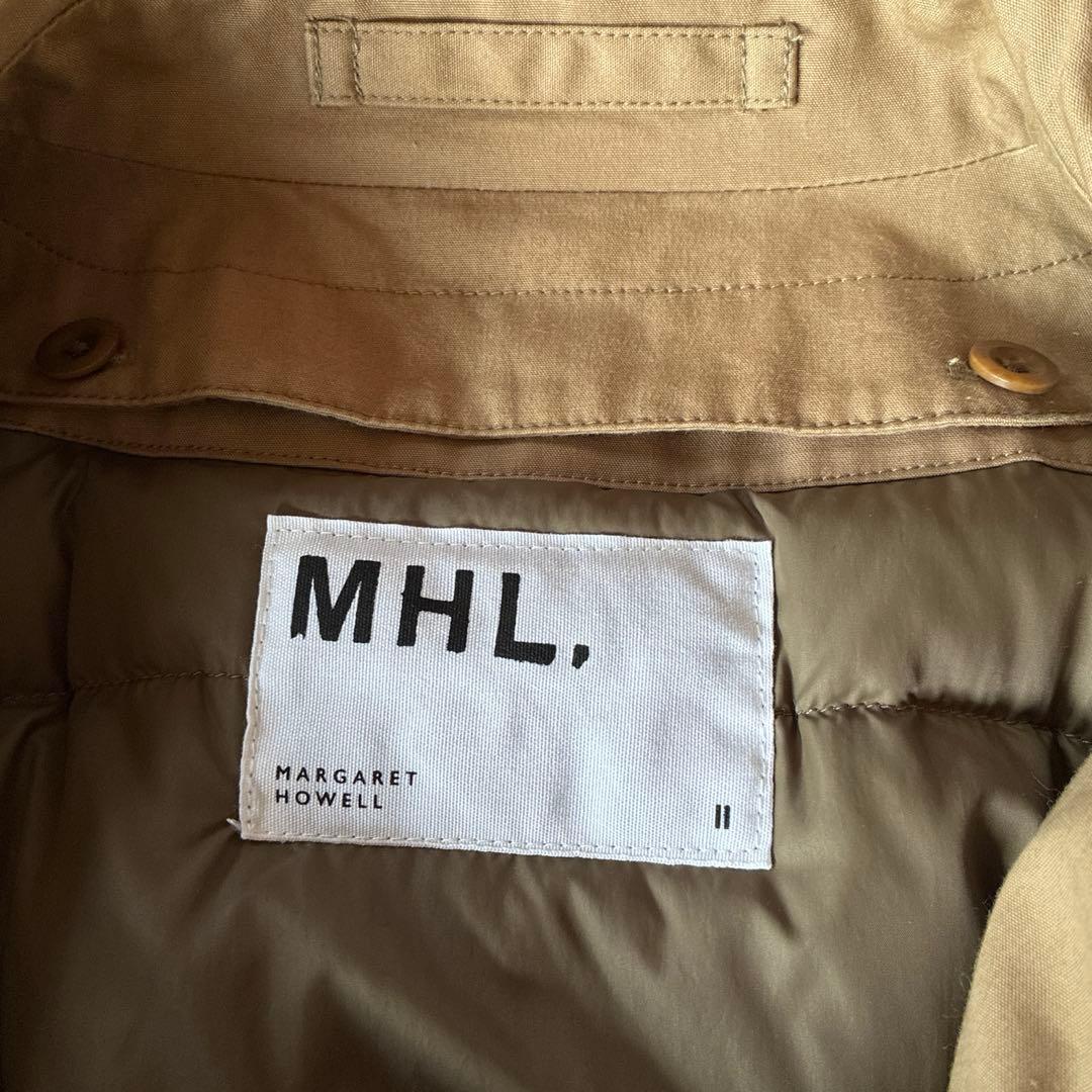 美品★MHL★ダウンライナー付 ステンカラーコート