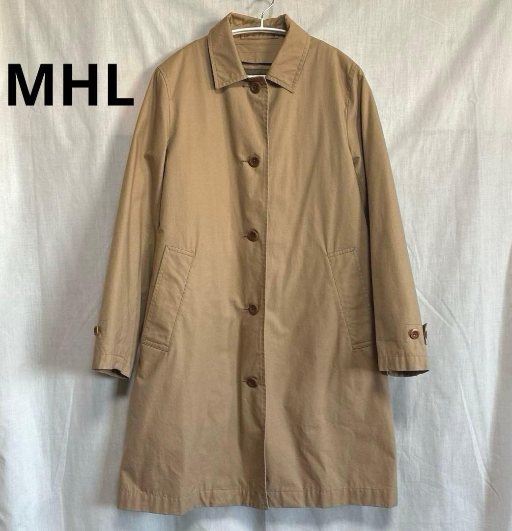 美品★MHL★ダウンライナー付 ステンカラーコート