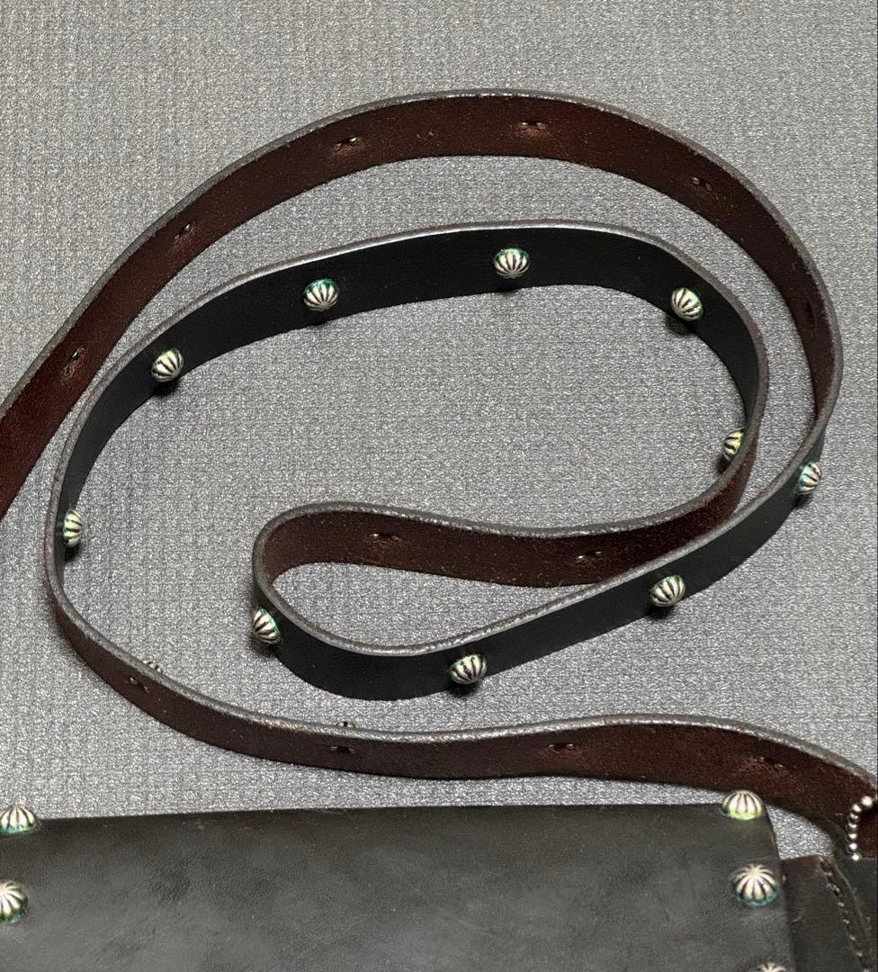 HTC ヒッピーバッグ アンブレラスタッズ ブラック