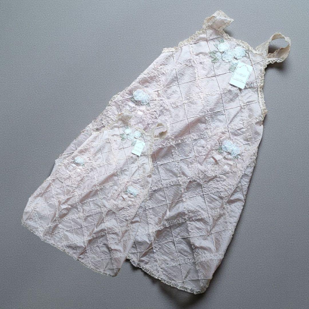 【新品未使用】HISCHRONE さえら 花の刺繍のエプロン