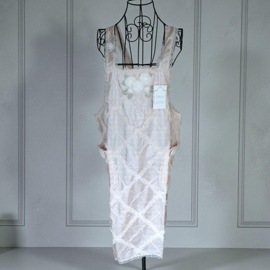 【新品未使用】HISCHRONE さえら 花の刺繍のエプロン