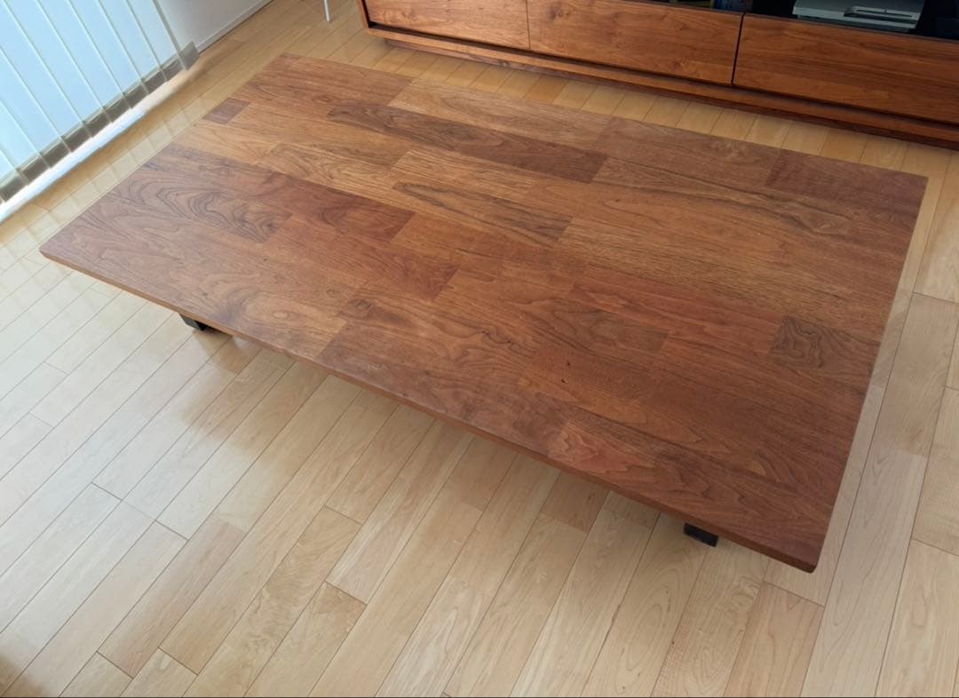 マスターウォール　モザイクリビングテーブル　オイル仕上げ　幅160cm