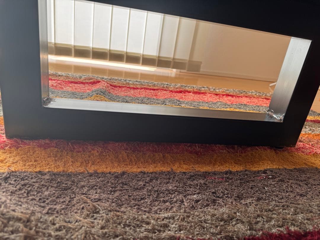 マスターウォール　モザイクリビングテーブル　オイル仕上げ　幅160cm