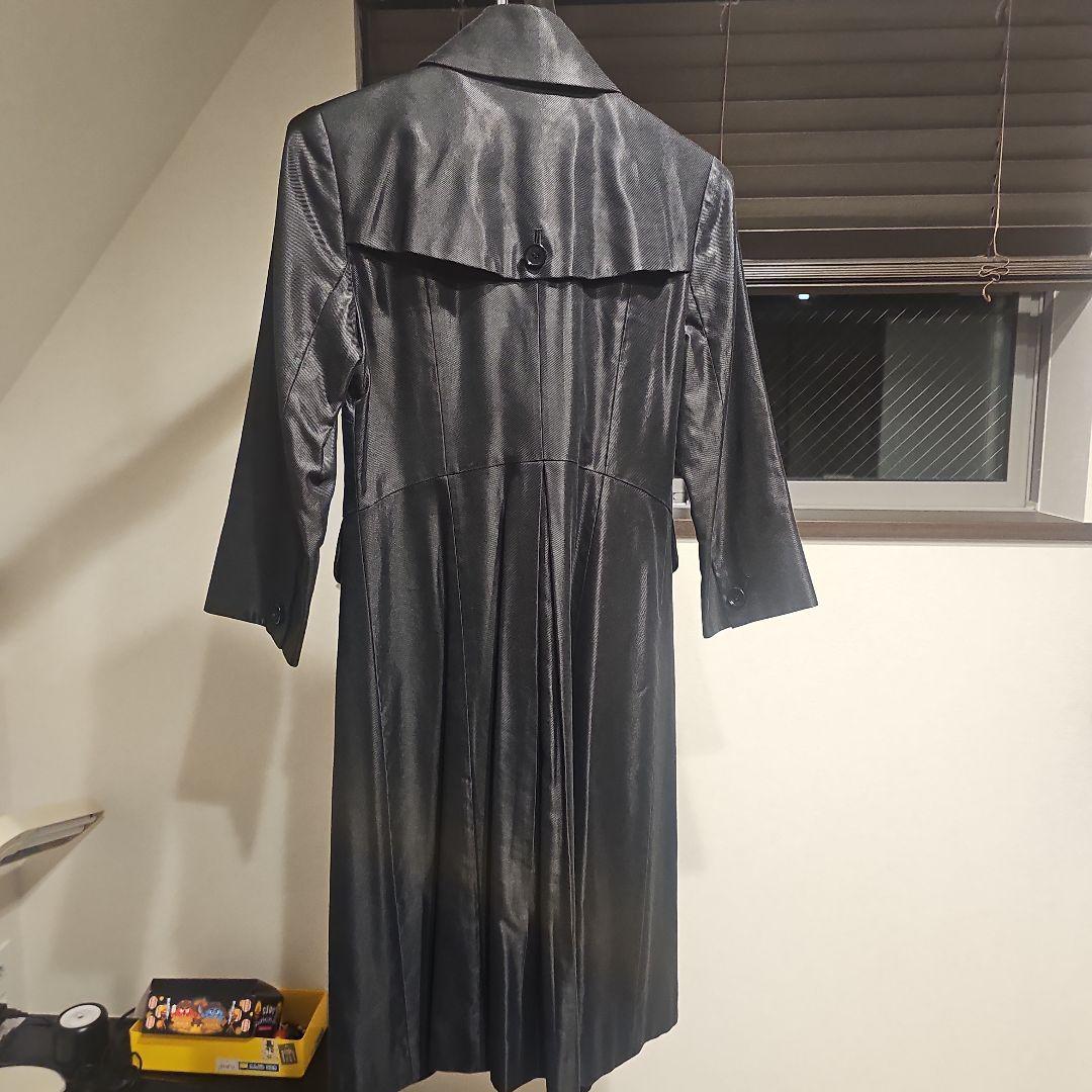 BURBERRY ブラック トレンチコート 38