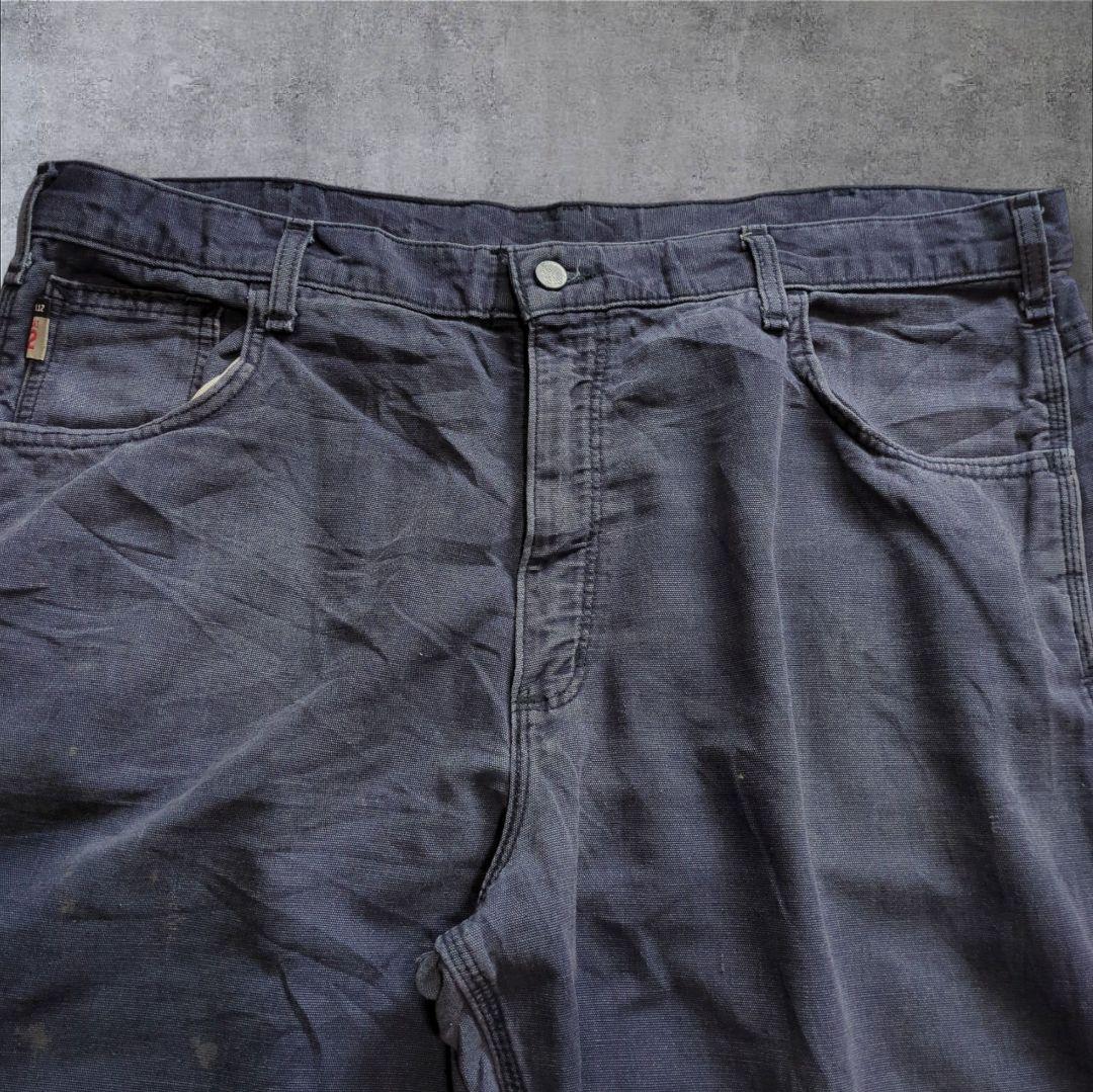 Carhartt FRワークパンツ グッドフェード 茄子紺 W40