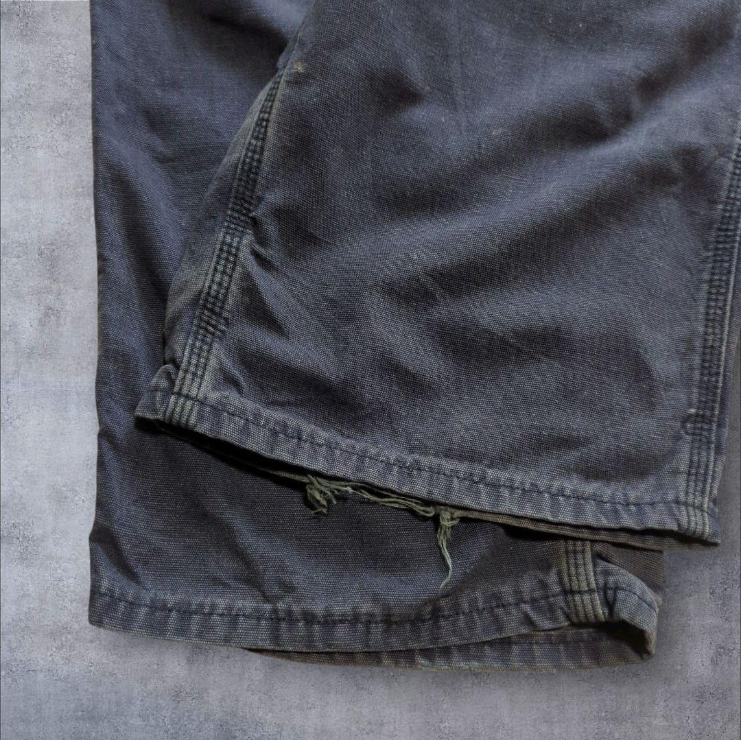 Carhartt FRワークパンツ グッドフェード 茄子紺 W40