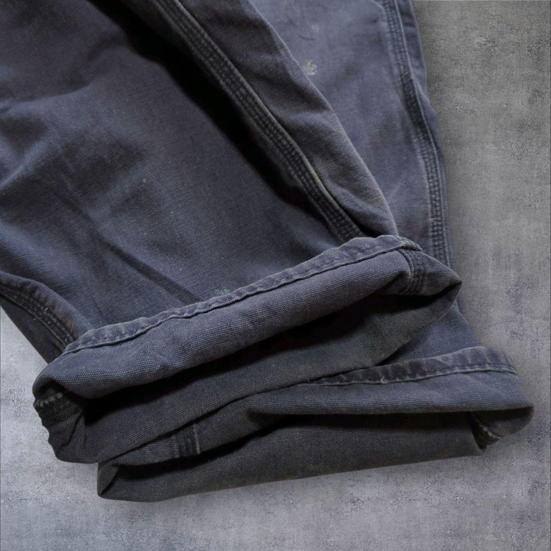Carhartt FRワークパンツ グッドフェード 茄子紺 W40